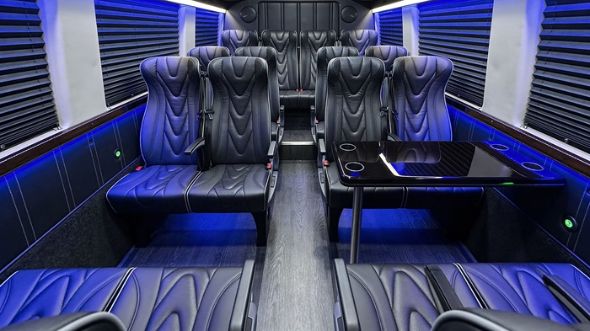 20 passenger sprinter van interior vancouver