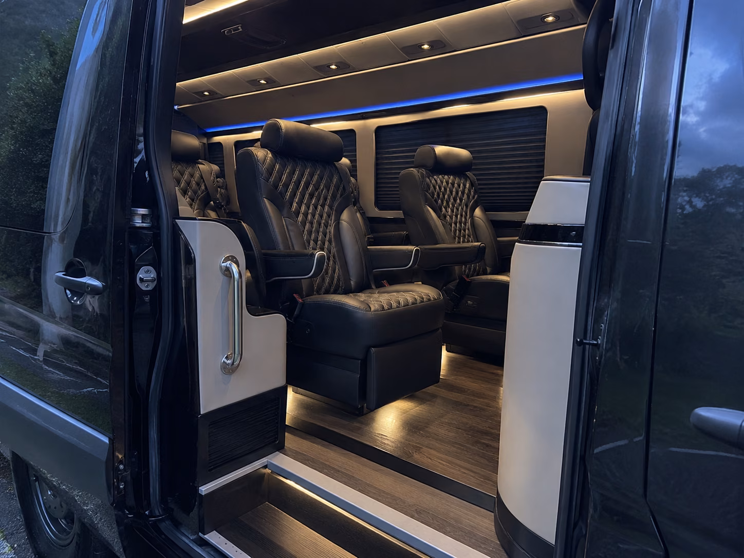 12 passenger sprinter van inside