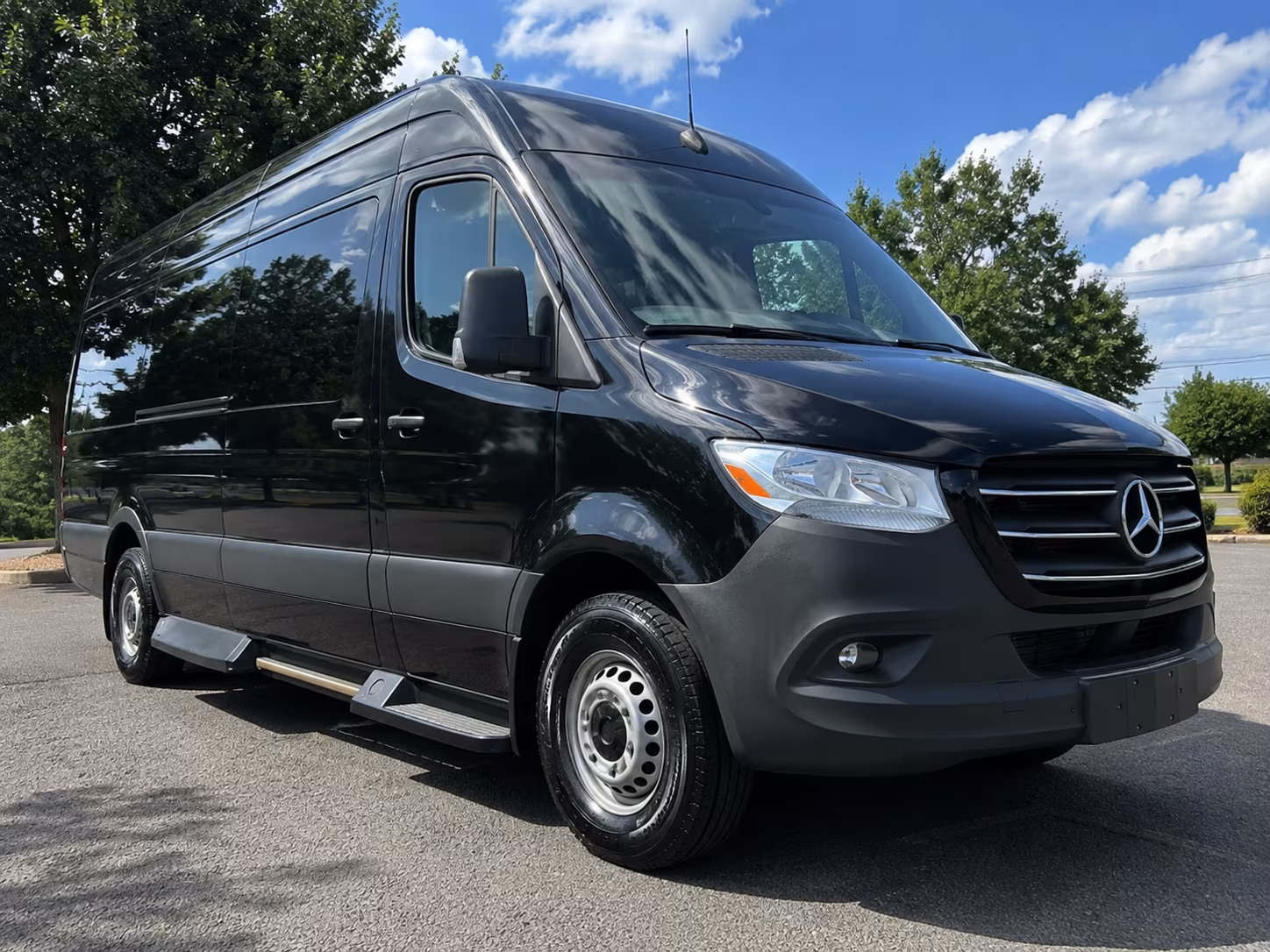 conference and convention attendee sprinter van transportation in vancouver washington