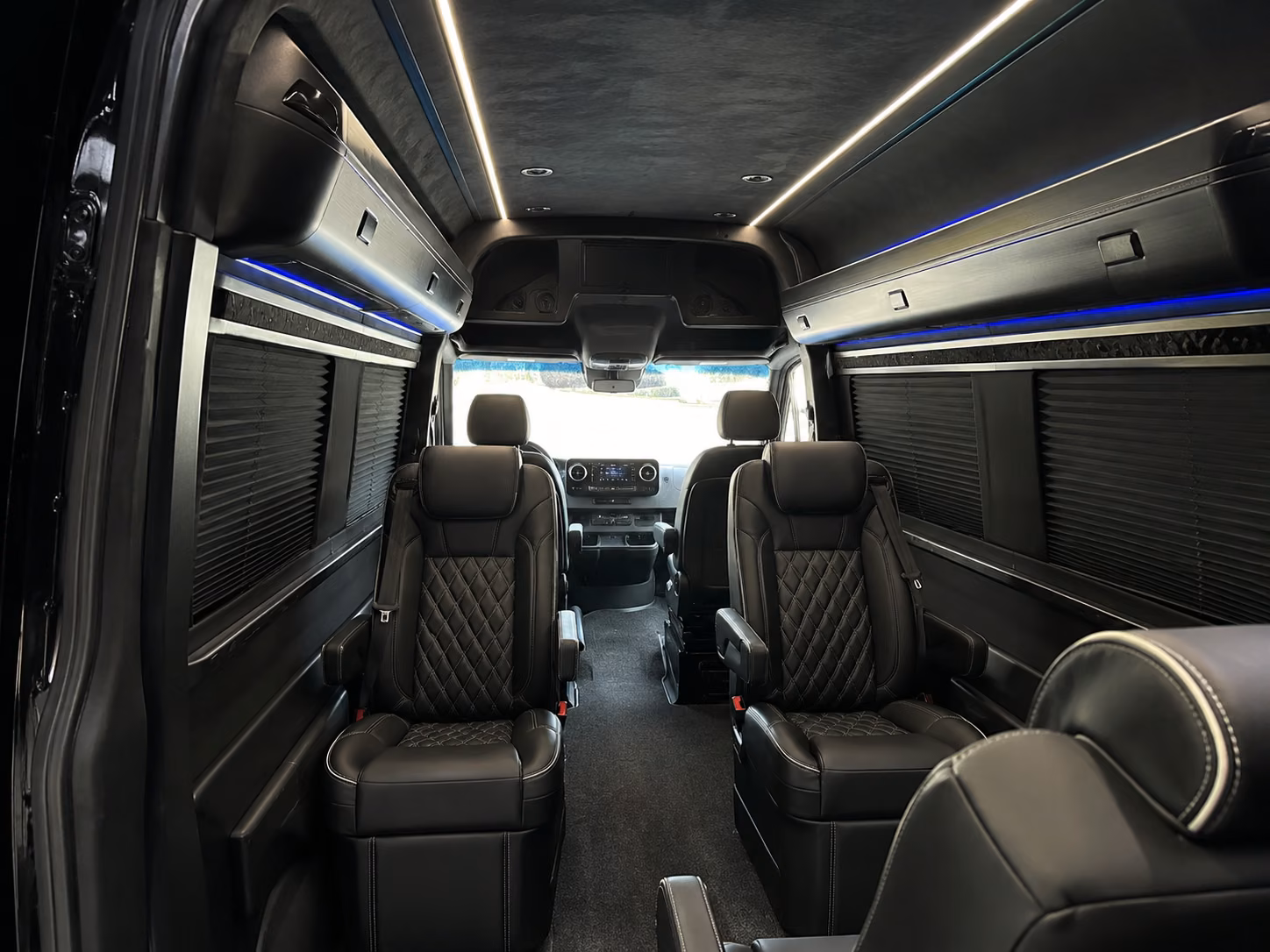 vancouver 18 passenger sprinter van inside