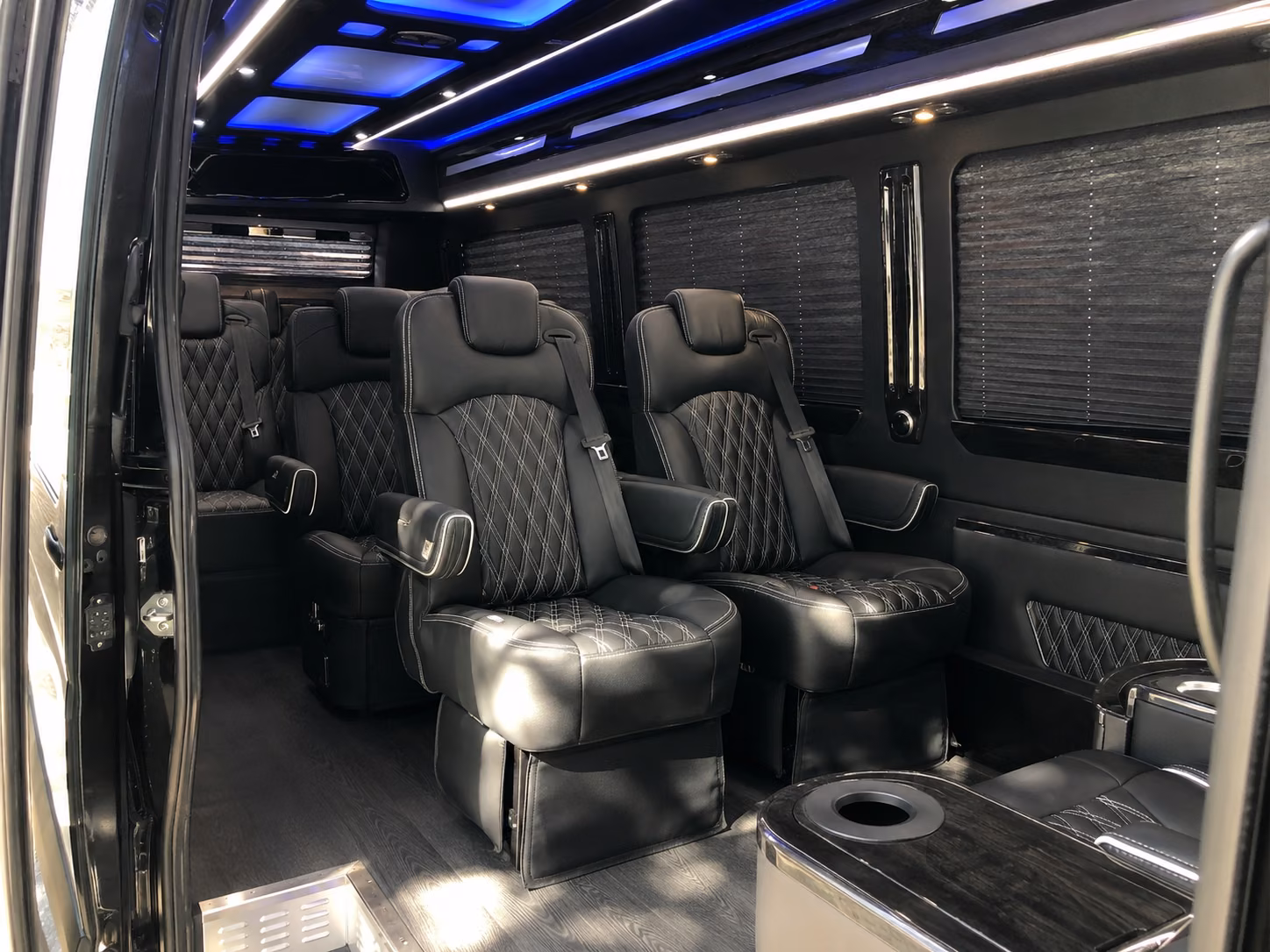 vancouver 18 passenger sprinter van interior