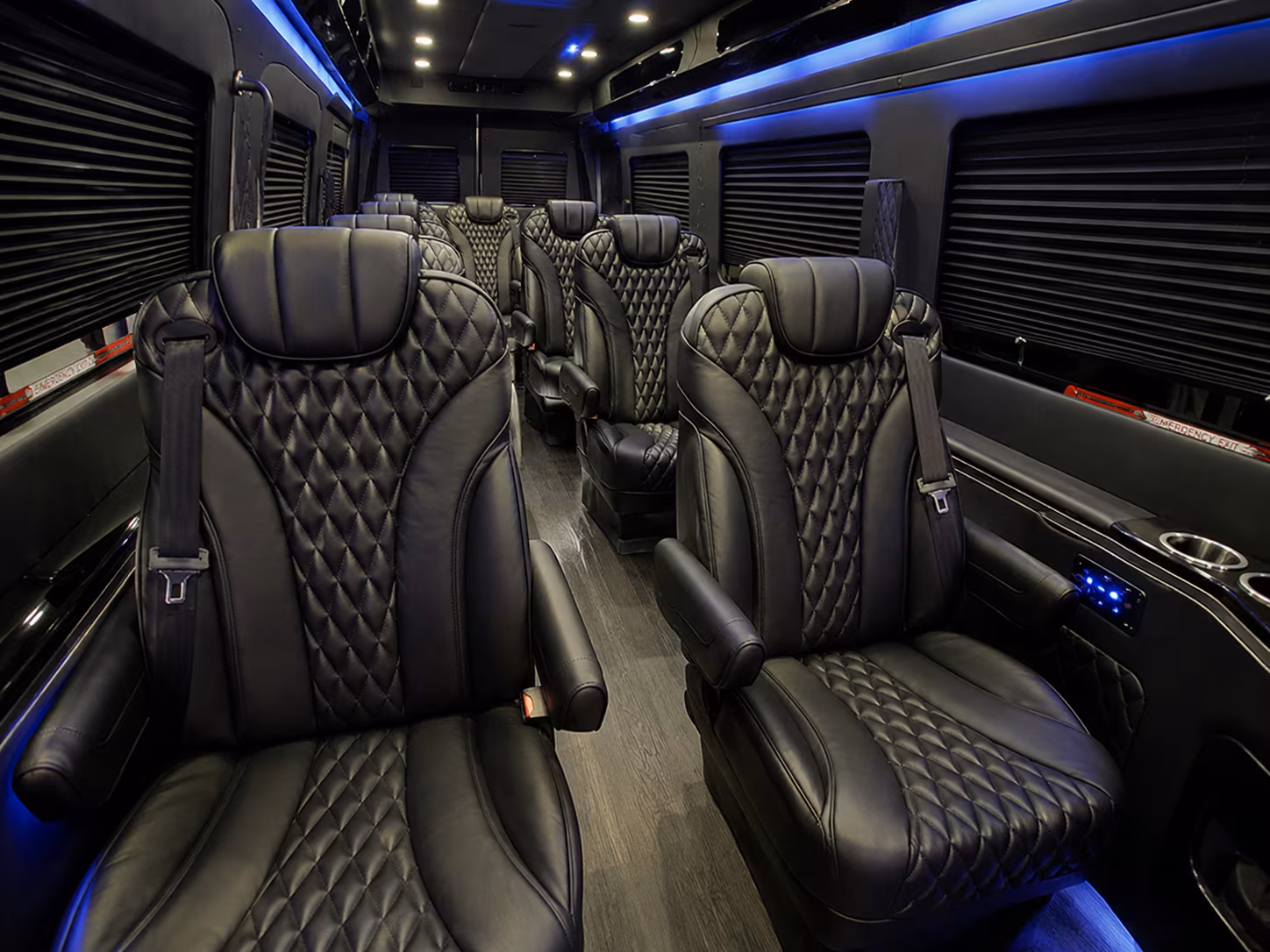 vancouver 20 passenger sprinter van interior
