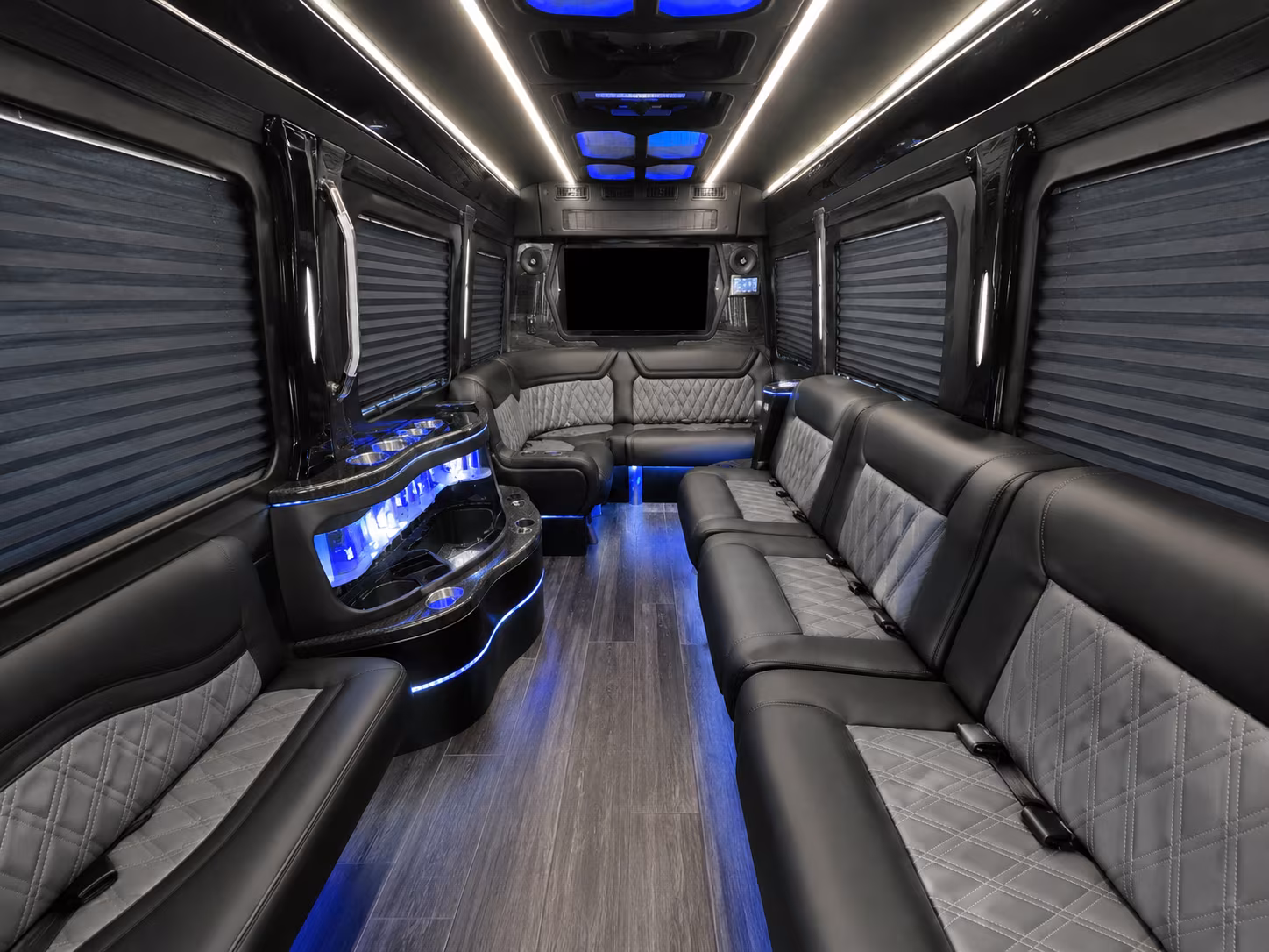 vancouver sprinter limousine inside
