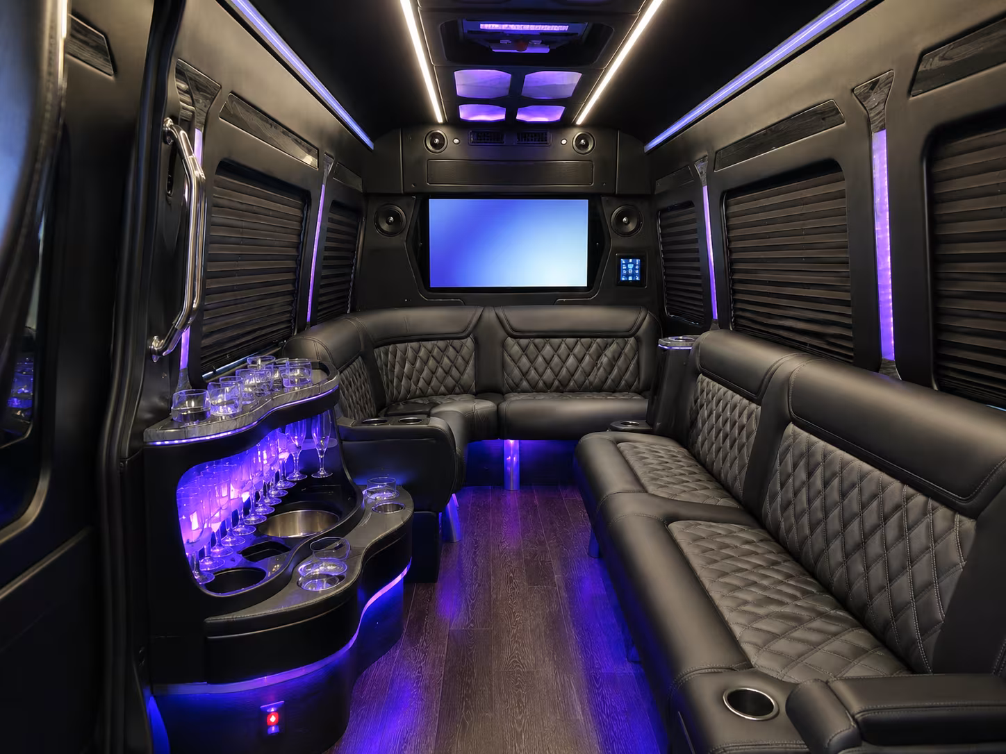 vancouver sprinter limousine interior