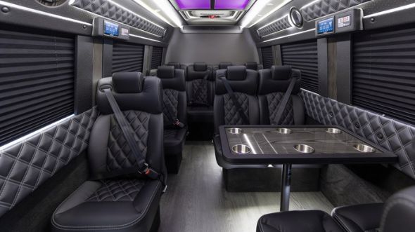 vancouver 15 passenger sprinter van interior
